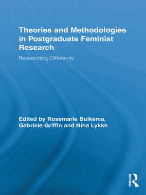 cover image of Theories and Methodologies in Postgraduate Feminist Research